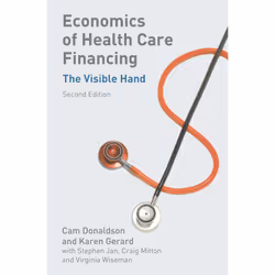 ISBN Economics of Health Care Financing, Anglais, Livre broché, 298 pages