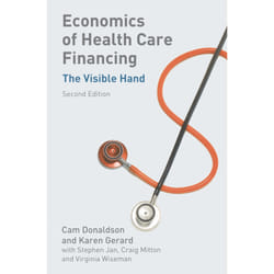 ISBN Economics of Health Care Financing