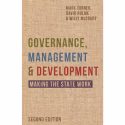 ISBN Governance, Management and Development, Anglais, Livre broché, 352 pages