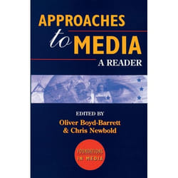 ISBN Approaches to Media (A Reader) livre Anglais Livre broché 576 pages
