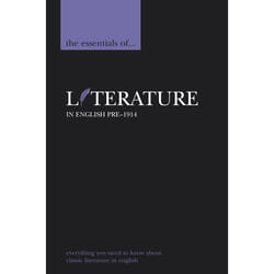 ISBN The Essentials of Literature in English, pre-1914 livre référence & langage Anglais