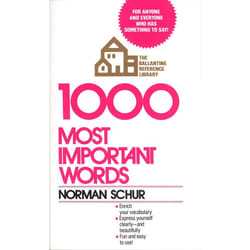 ISBN 1000 Most Important Words livre Édition de poche
