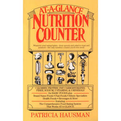 ISBN At-a-Glance Nutrition Counter livre nourriture & boisson Anglais Édition de poche