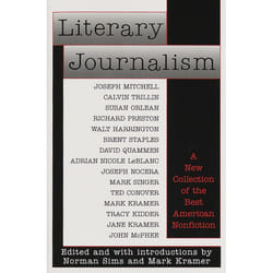 ISBN Literary Journalism livre