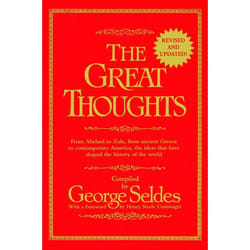 ISBN The Great Thoughts, Revised and Updated livre biographie Anglais