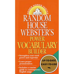 ISBN Random House Webster’s Power Vocabulary Builder livre Édition de poche