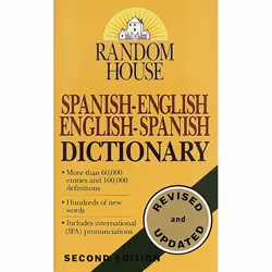 ISBN Random House Spanish-English English-Spanish Dictionary, Édition de poche, 912 pages