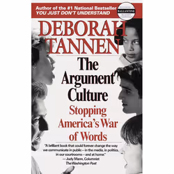 ISBN The Argument Culture, Livre broché, 384 pages