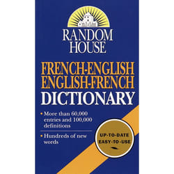 ISBN Random House French-English English-French Dictionary livre Édition de poche