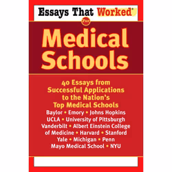 ISBN Essays that Worked for Medical Schools, Livre broché, 160 pages