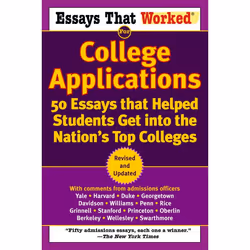ISBN Essays that Worked for College Applications, Livre broché, 176 pages