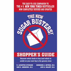 ISBN The New Sugar Busters! Shopper’s Guide, nourriture &amp; boisson, Anglais, Édition de poche, 128 pages