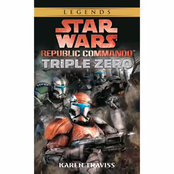 ISBN Triple Zero: Star Wars Legends (Republic Commando), Édition de poche, 448 pages