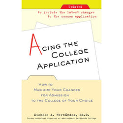 ISBN Acing the College Application livre