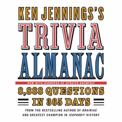 ISBN Ken Jennings’s Trivia Almanac, Couverture rigide, 544 pages