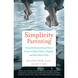 ISBN Simplicity Parenting livre