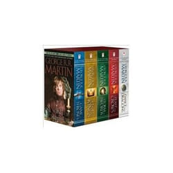 ISBN Song of Ice and Fire Set: A Game of Thrones / A Clash of Kings / A Storm of Swords / A Feast for Cro livre Fantaisie Anglais