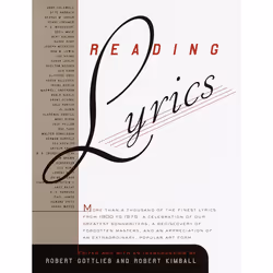 ISBN Reading Lyrics, biographie, Anglais, Couverture rigide, 736 pages