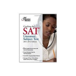 ISBN Cracking the SAT Literature Subject Test livre Education Anglais