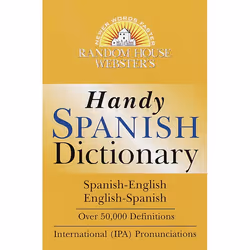 ISBN Random House Webster’s Handy Spanish Dictionary, Édition de poche, 320 pages