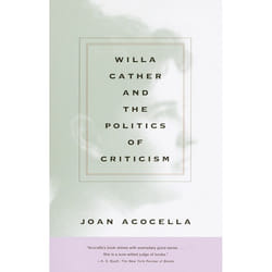 ISBN Willa Cather and the Politics of Criticism livre classiques Anglais