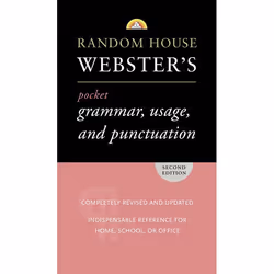 ISBN Random House Webster’s Pocket Grammar, Usage, and Punctuation, Livre broché, 320 pages