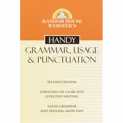 ISBN Random House Webster’s Handy Grammar, Usage, and Punctuation, Second Edition, Édition de poche, 320 pages