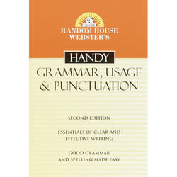 ISBN Random House Webster’s Handy Grammar, Usage, and Punctuation, Second Edition livre Édition de poche