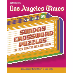 ISBN Los Angeles Times Sunday Crossword Puzzles, Volume 25, Livre broché, 64 pages