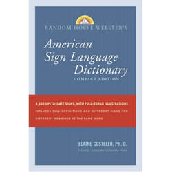 ISBN Random House Webster’s Compact American Sign Language Dictionary livre