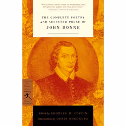 ISBN The Complete Poetry and Selected Prose of John Donne, classiques, Anglais, Livre broché, 736 pages