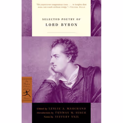 ISBN Selected Poetry of Lord Byron, classiques, Anglais, Livre broché, 768 pages