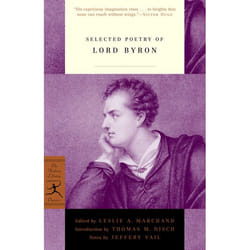 ISBN Selected Poetry of Lord Byron livre classiques Anglais