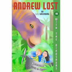 ISBN Andrew Lost #11: With the Dinosaurs, Anglais, Livre broché, 96 pages