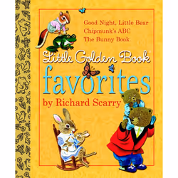 ISBN Little Golden Book Favorites by Richard Scarry, Anglais, Couverture rigide, 80 pages