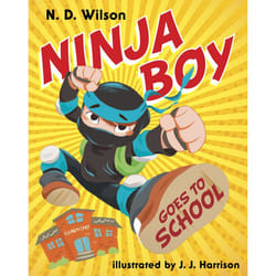 ISBN Ninja Boy Goes to School Couverture rigide
