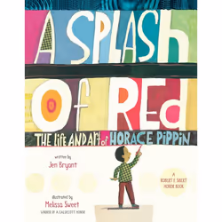 ISBN A Splash of Red: The Life and Art of Horace Pippin, Anglais, Couverture rigide, 40 pages