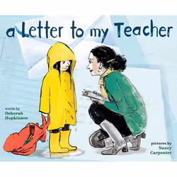 ISBN A Letter to My Teacher, Anglais, Couverture rigide, 40 pages