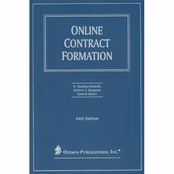 ISBN Online Contract Formation, 654 pages