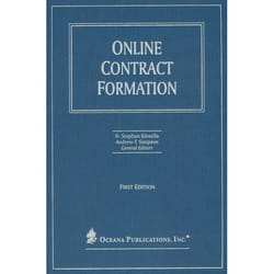ISBN Online Contract Formation livre