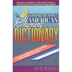 ISBN The New Comprehensive American Rhyming Dictionary livre Livre de poche