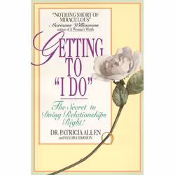 ISBN Getting to 'I Do', Livre de poche, 272 pages