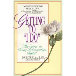 ISBN Getting to 'I Do' livre Livre de poche