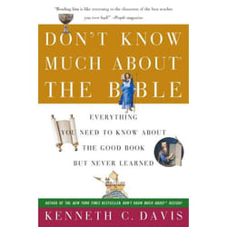 ISBN Don't Know Much About the Bible livre Livre de poche
