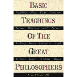 ISBN Basic Teachings of the Great Philosophers livre