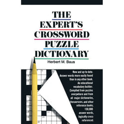 ISBN The Expert’s Crossword Puzzle Dictionary livre