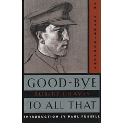 ISBN Good-Bye to All That livre biographie Anglais