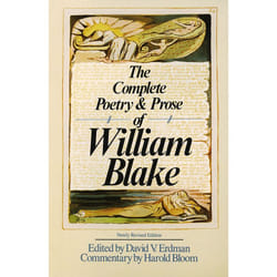ISBN The Complete Poetry & Prose of William Blake livre classiques Anglais