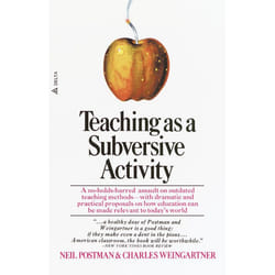 ISBN Teaching As a Subversive Activity livre