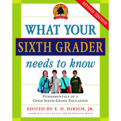 ISBN What Your Sixth Grader Needs to Know livre